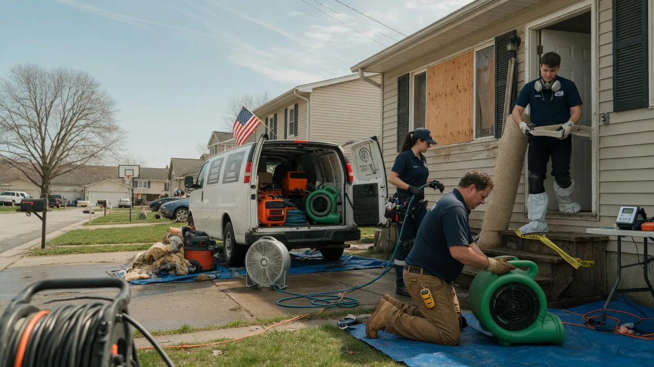 Water Damage Restoration in Vansant, VA near me